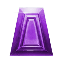 Amethyst Brilliant Trapezoid