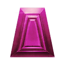 Rhodolite Brilliant Trapezoid